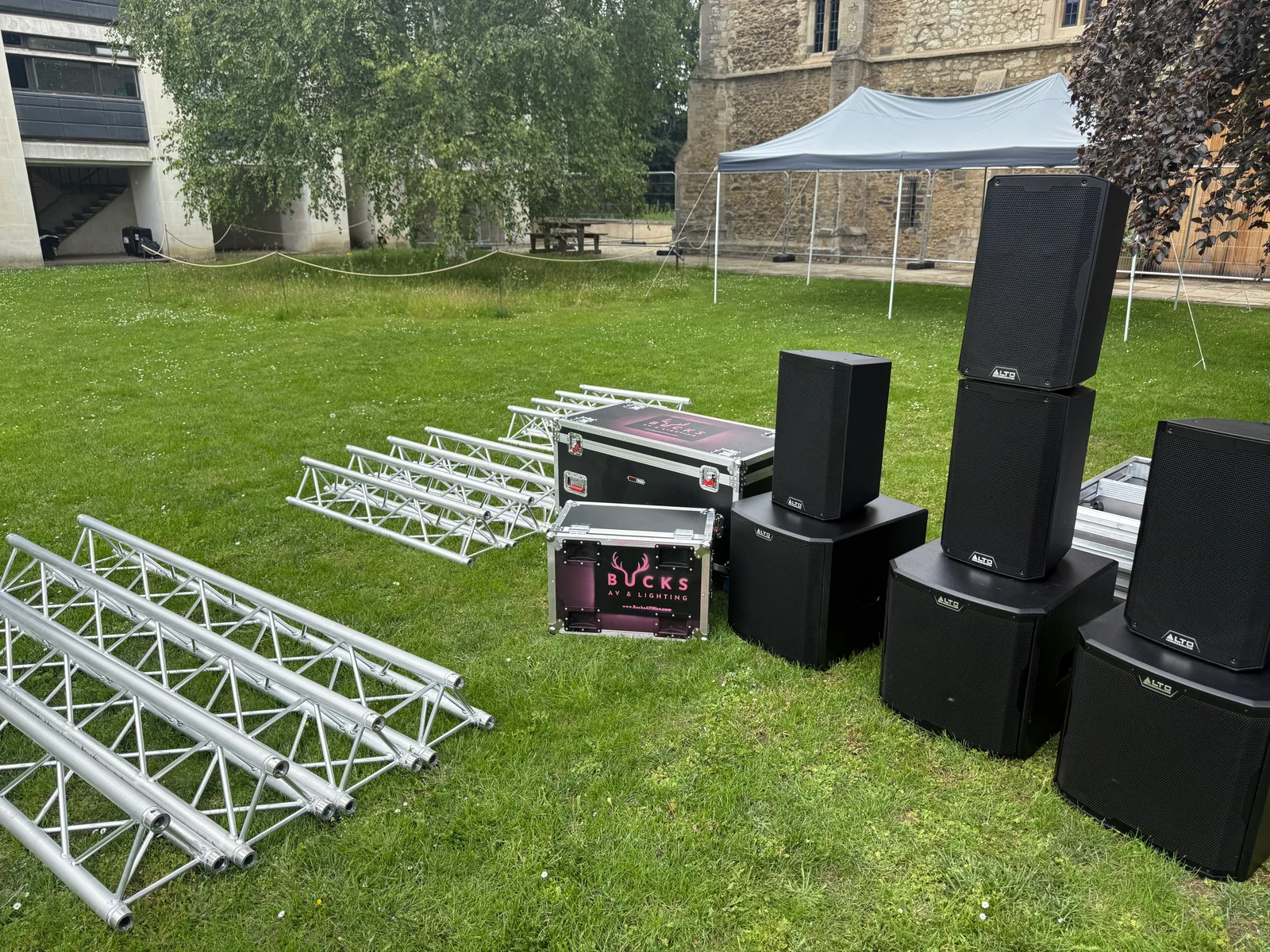 Ready for the outdoor setup